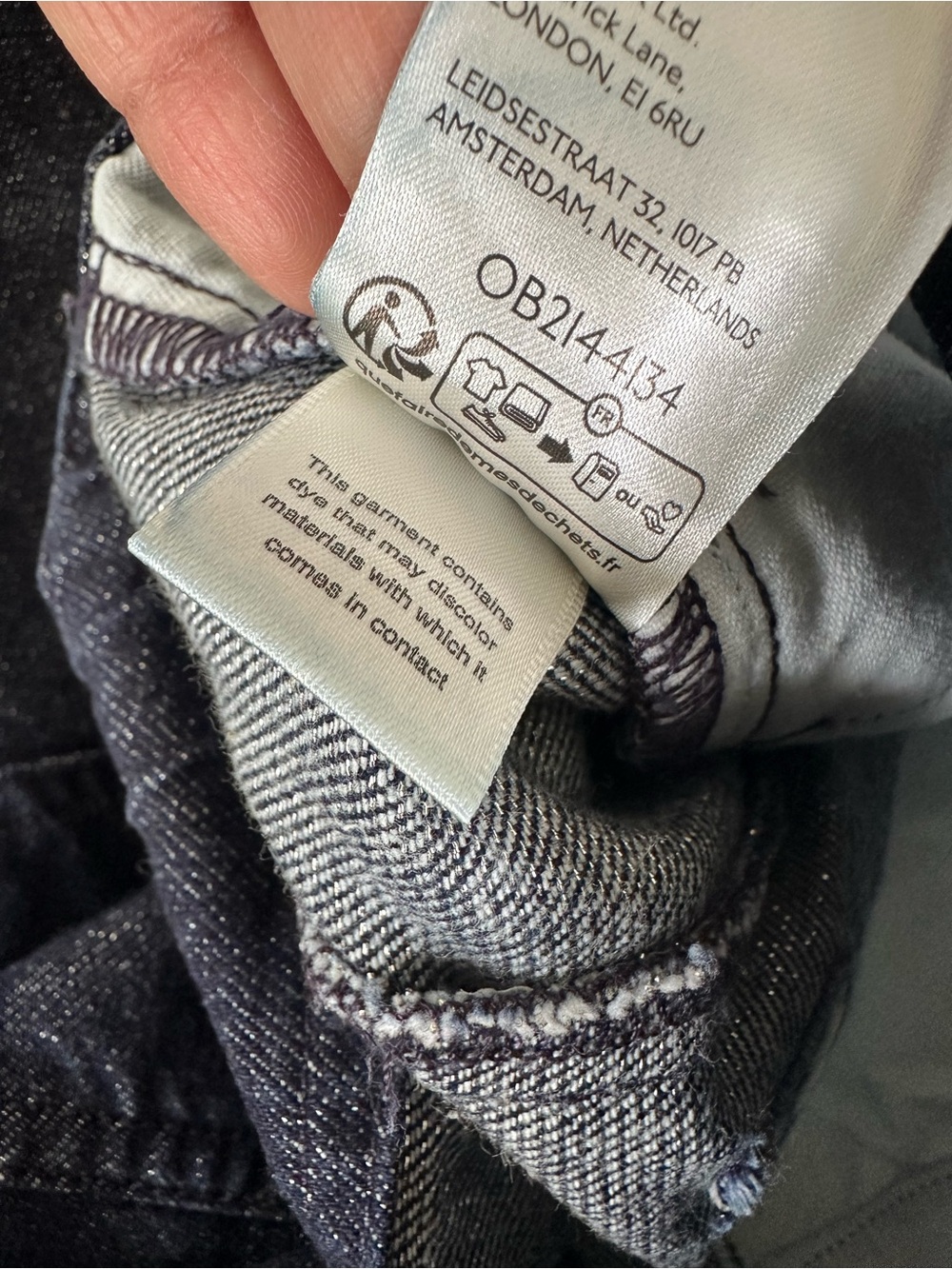 The Adi Mid-Rise Relaxed Flare Pants by Pilcro: Sparkle Edition size 28 - Picture 11 of 15
